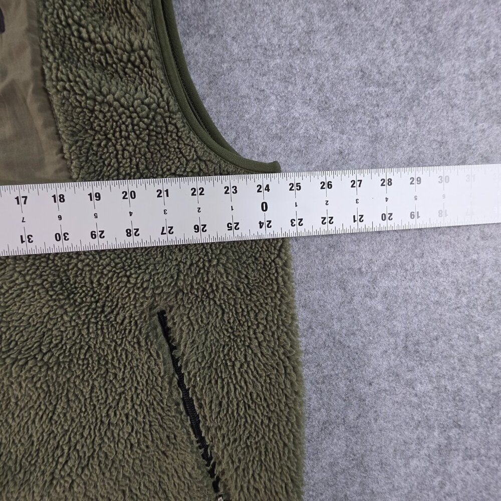 Patagonia Classic Retro-X Fleece Vest Men's XL Green Full Zip Sherpa - Picture 3 of 6